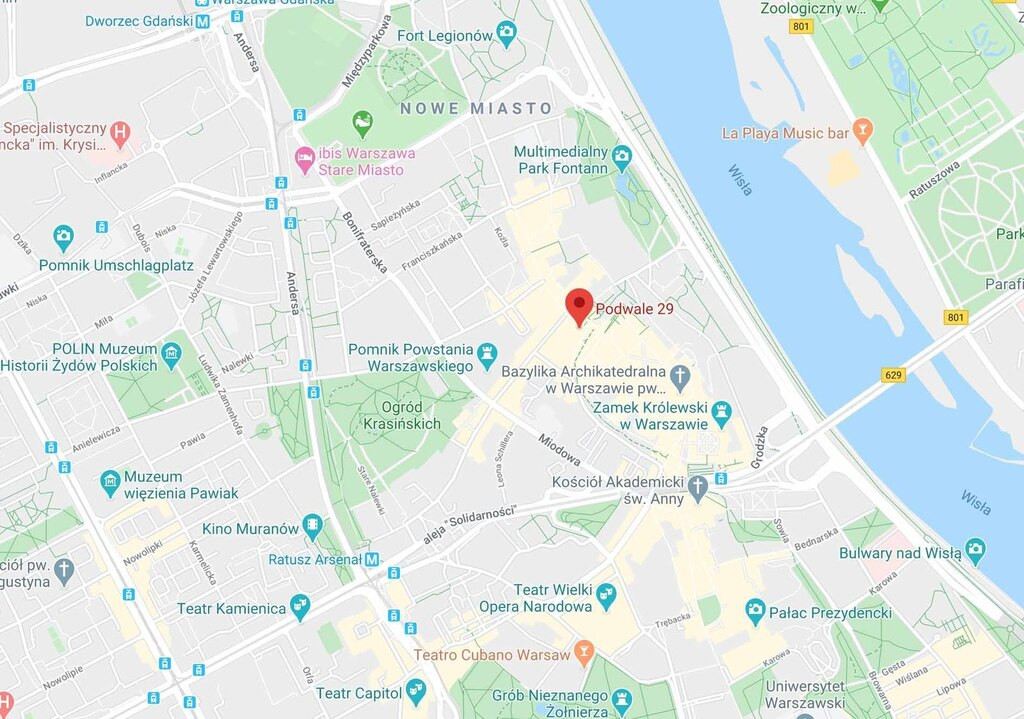 Mieszkanie Wynajem Warszawa Śródmieście Podwale