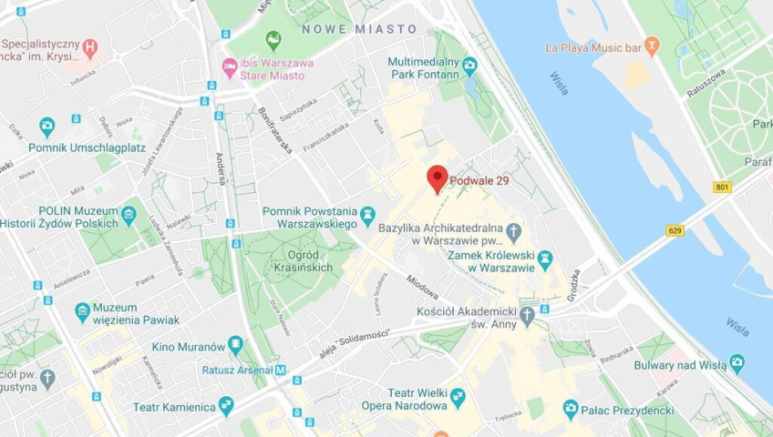 Mieszkanie Wynajem Warszawa Śródmieście Podwale